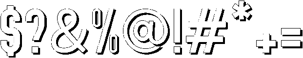 Abraham otf (400) Font OTHER CHARS