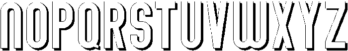 Abraham otf (400) Font LOWERCASE