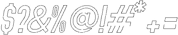 Abraham otf (400) Font OTHER CHARS