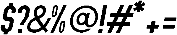 Abraham otf (400) Font OTHER CHARS