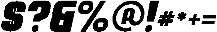 Abruc Italic otf (400) Font OTHER CHARS