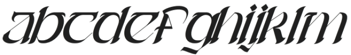 Absa Blackletter Italic otf (900) FONT
