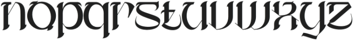 Absa Blackletter Regular otf (900) Font LOWERCASE