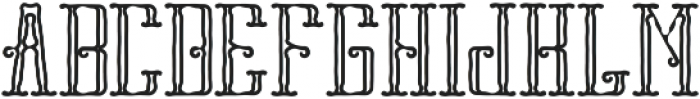 Absinthe03 In otf (400) Font UPPERCASE