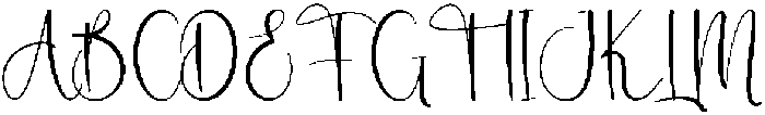Absolute Christmas Regular otf (400) Font UPPERCASE