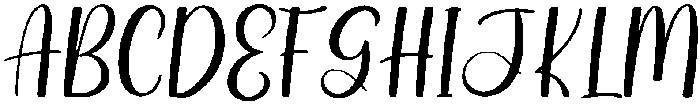 Absolute Regular otf (400) Font UPPERCASE