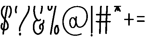 Absolute Regular otf (400) Font OTHER CHARS