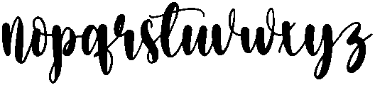Absolute Regular otf (400) Font LOWERCASE