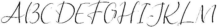 Absolute Regular otf (400) Font UPPERCASE