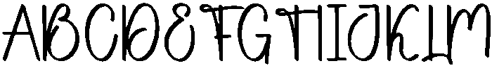 Absolute Regular otf (400) Font UPPERCASE