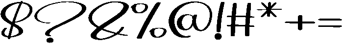 Absolute Regular otf (400) Font OTHER CHARS