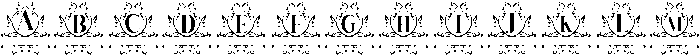 Absolute Regular otf (400) Font UPPERCASE
