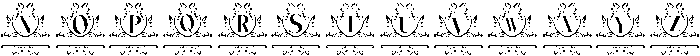 Absolute Regular otf (400) Font LOWERCASE