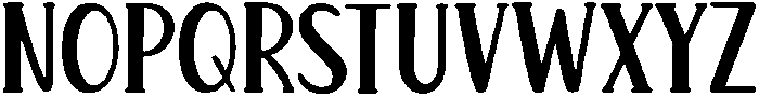 Absolute Regular otf (400) Font UPPERCASE