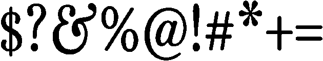 Absolute-Regular otf (400) Font OTHER CHARS
