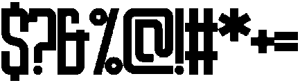 Absolute Regular otf (400) Font OTHER CHARS