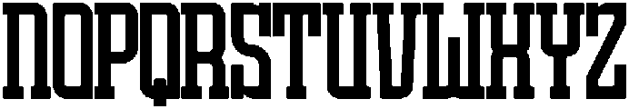 Absolute Regular otf (400) Font UPPERCASE