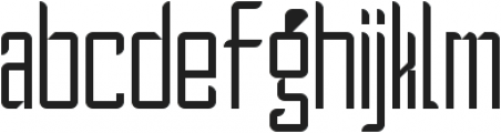 Absolution Thin Condensed ttf (100) Font LOWERCASE