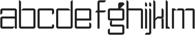 Absolution Thin ttf (100) Font LOWERCASE