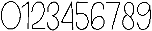 Abstract Regular otf (400) Font OTHER CHARS