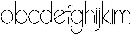 Abstract Regular otf (400) FONT