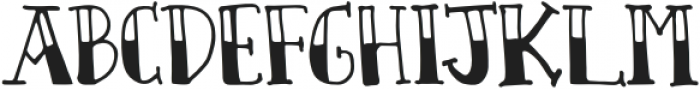 Abufali Regular otf (400) Font UPPERCASE