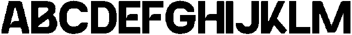 Aburo Bold otf (700) Font UPPERCASE