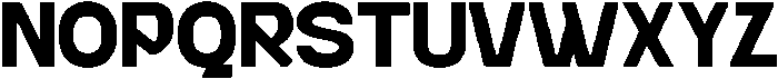 Aburo Bold otf (700) Font UPPERCASE
