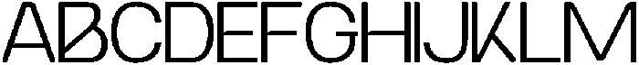 Aburo Extralight otf (200) Font UPPERCASE