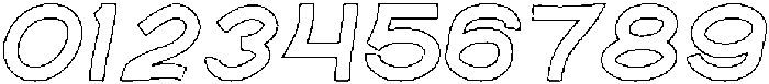 abc-Hollow otf (400) Font OTHER CHARS