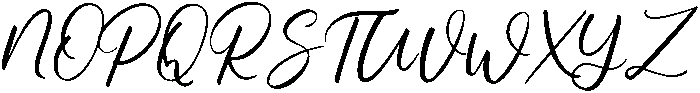 abigail otf (400) Font UPPERCASE