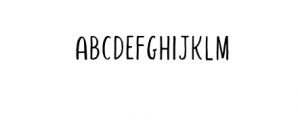 AbasalomRegular.otf Font UPPERCASE