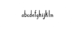 AbasalomRegular.otf Font LOWERCASE