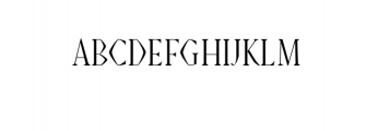 Abell-Regular.otf Font UPPERCASE
