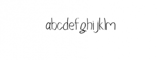 Abella Sugar.otf Font LOWERCASE