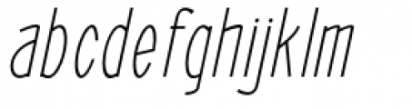 ABTS Oklahoma Italic Font LOWERCASE