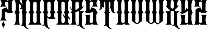 ABATIDO Font UPPERCASE