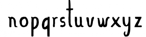 Abasalom A Handwritten Font Font LOWERCASE