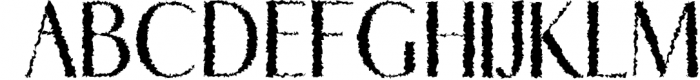Abiah Sans Serif Typeface 3 Font UPPERCASE