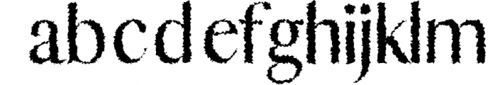 Abiah Sans Serif Typeface 3 Font LOWERCASE