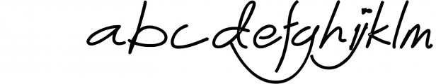 Abichondro Signature - Intro Sale 1 Font LOWERCASE