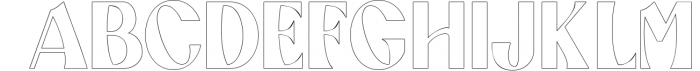 Abington - Stylish Sans Serif Font 3 Font UPPERCASE