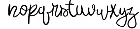 Abiola Script- Summer Handwritten Font, Tropical Font Font LOWERCASE