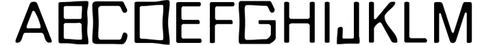 Abira Sans Serif Typeface 2 Font UPPERCASE