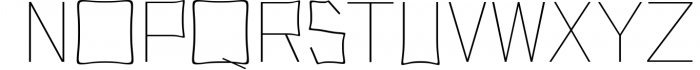 Abira Sans Serif Typeface 5 Font UPPERCASE