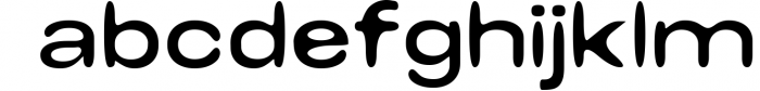 Abrasha Sans Serif Font Family 1 Font LOWERCASE