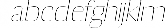 Abril Serif Typeface 3 Font LOWERCASE