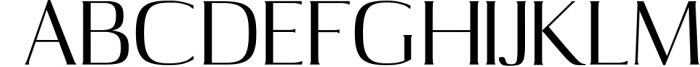 Abril Serif Typeface Font UPPERCASE