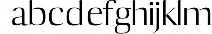 Abril Serif Typeface Font LOWERCASE