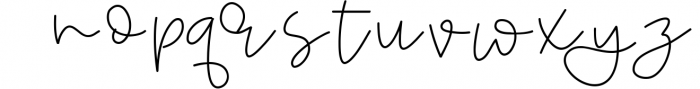 Absolutely - Handwritten Script Font Font LOWERCASE